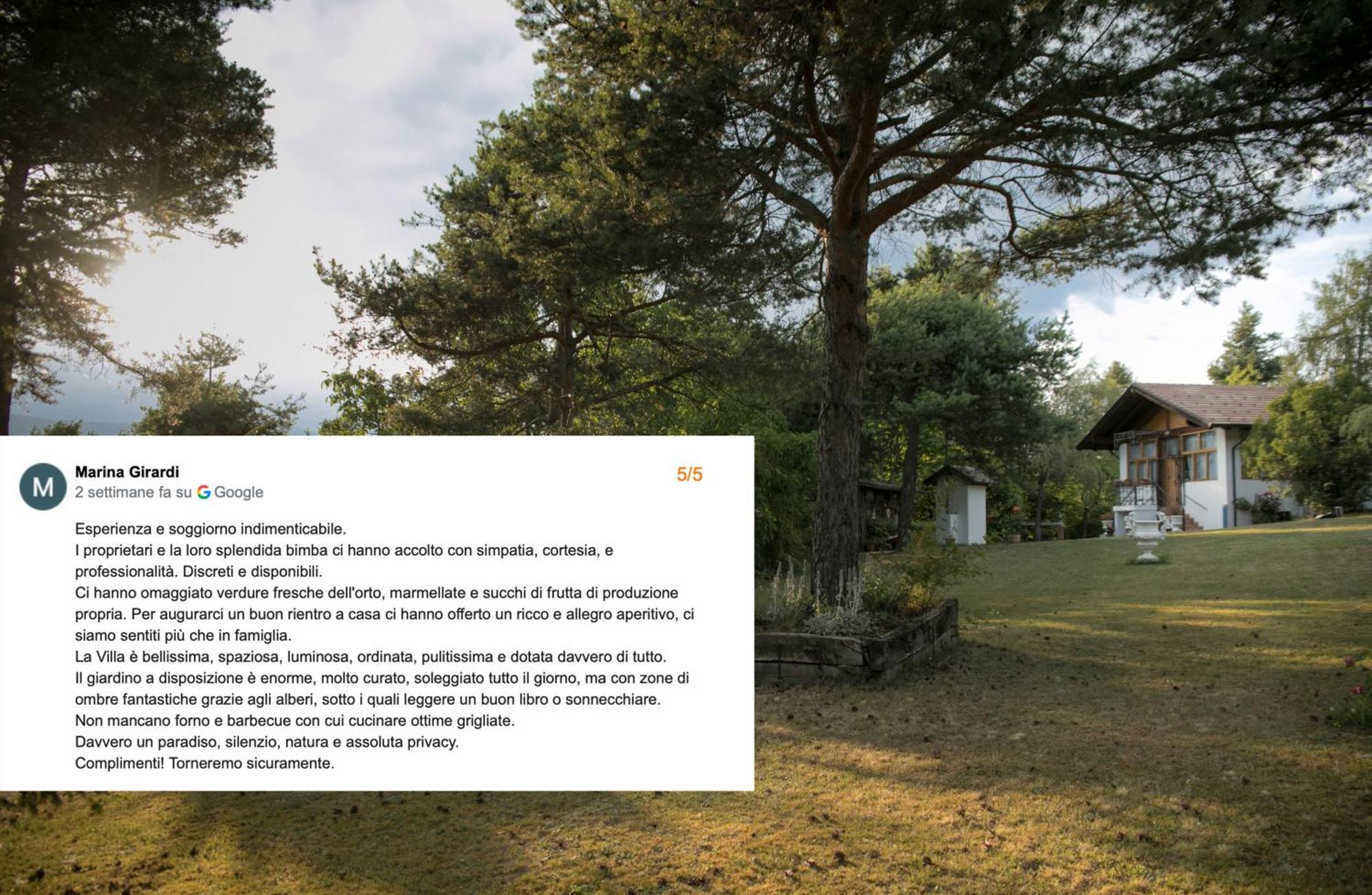 La Villa Del Barone Predaia Eksteriør billede